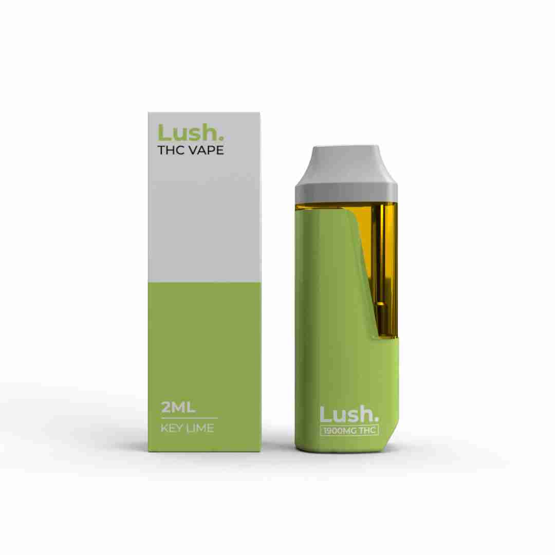 IMG_0316 LUSH 2ML Disposable Vape – Key Lime (Indica) - Image 1