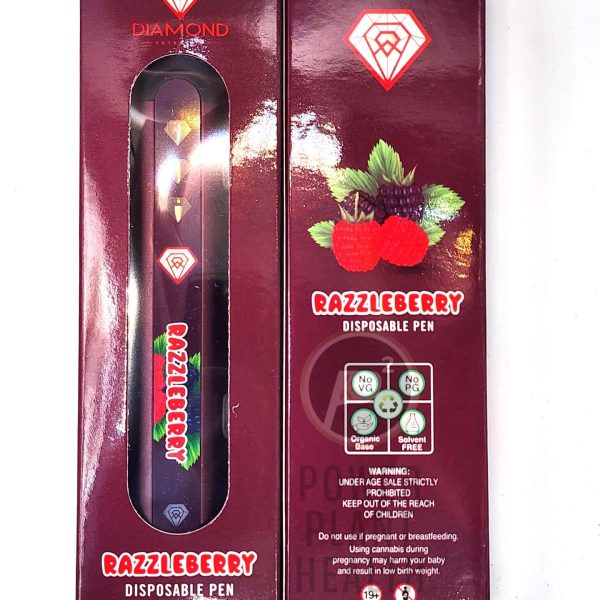 Diamond Concentrates – Razzleberry - THC Disposable Pen (2 Grams)