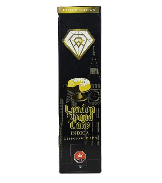 Diamond Concentrates ā London Pound Cake - THC Disposable Pen