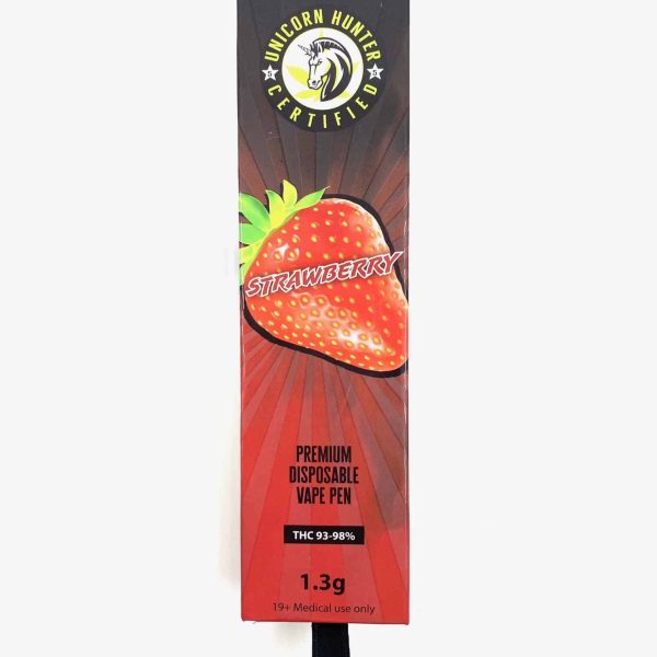 Unicorn Hunter - Strawberry - THC Disposable Pens