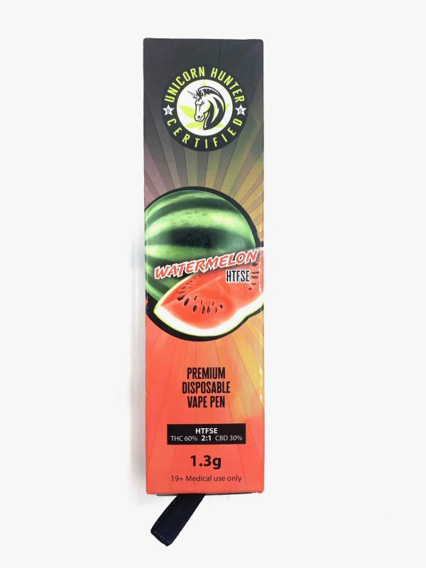 Unicorn Hunter - Watermelon (HTFSE) - THC Disposable Pens