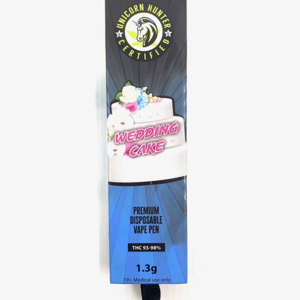 Unicorn Hunter - Wedding Cake - THC Disposable Pens